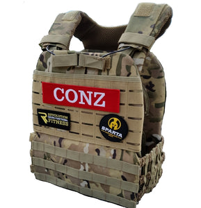 Camo tactical plate carrier