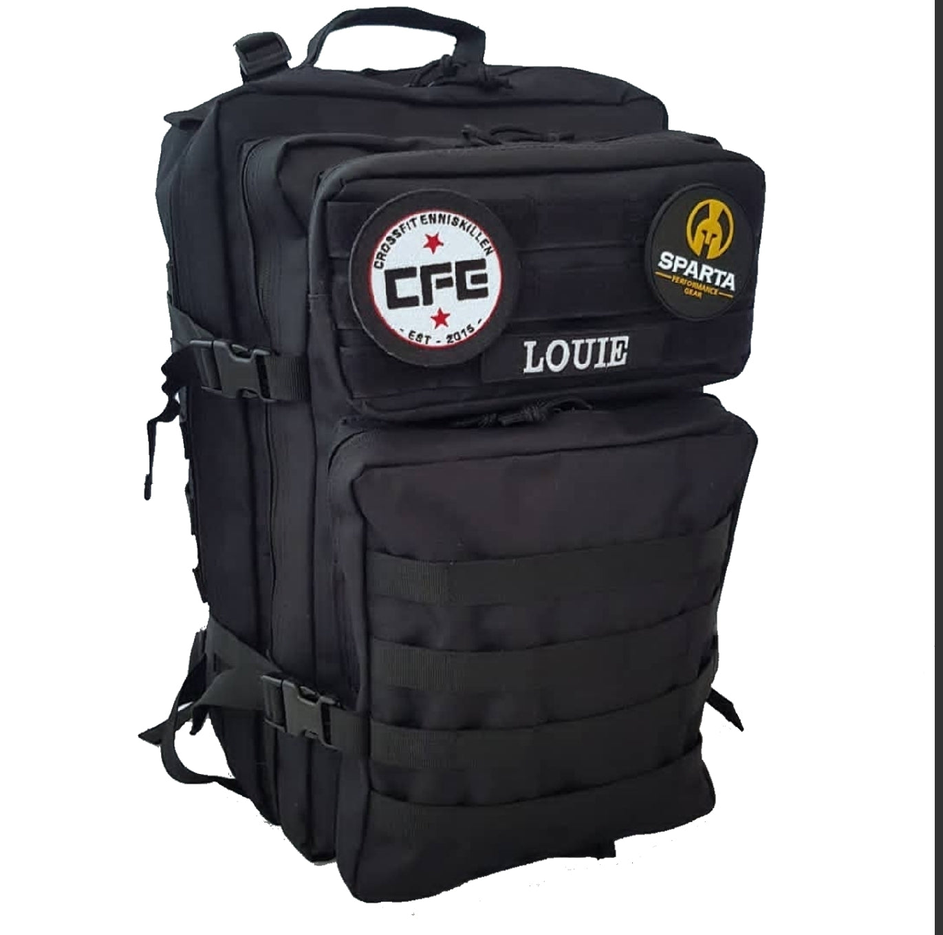 45 litre black tactical backpack – spartaperformancegear
